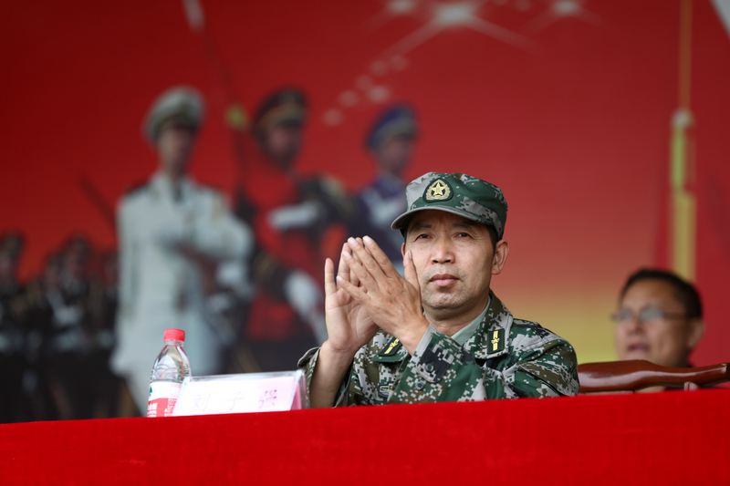 军训基地主任、军训团团长刘子强