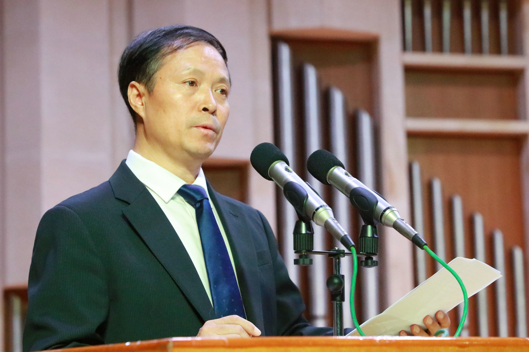 党委书记张立杰讲话