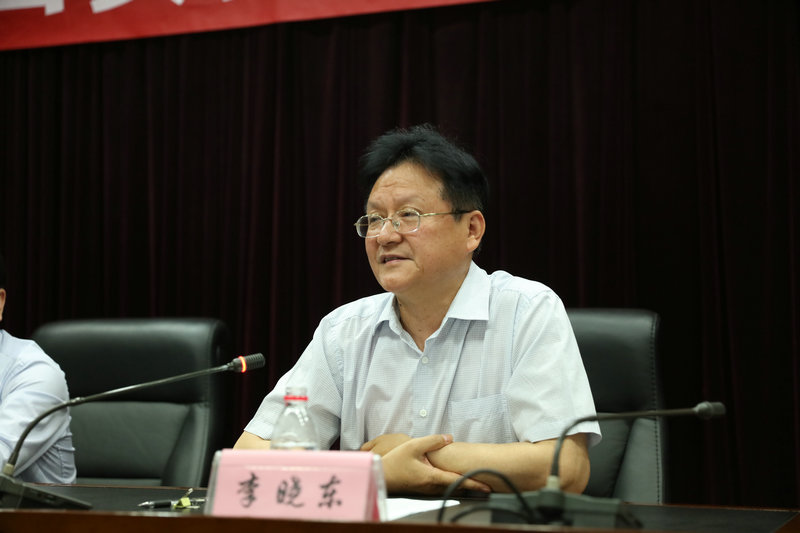 陕西省政协副主席、民革陕西省委主委李晓东讲话